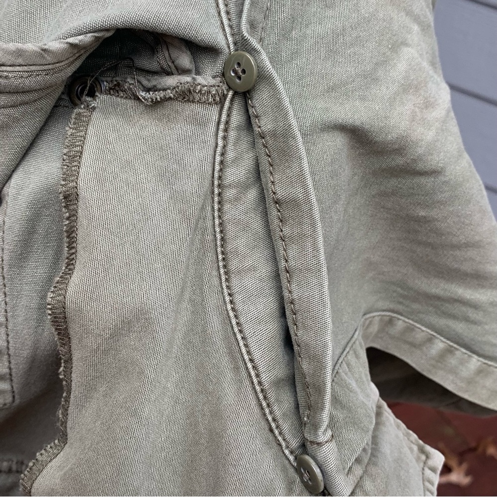 Design Lab Olive Green Utility Jacket - Picture 8 of 16